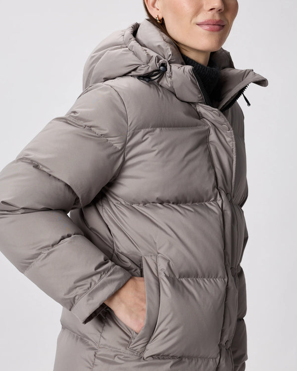 Responsible Down Long Puffer Jacket - XS / Black