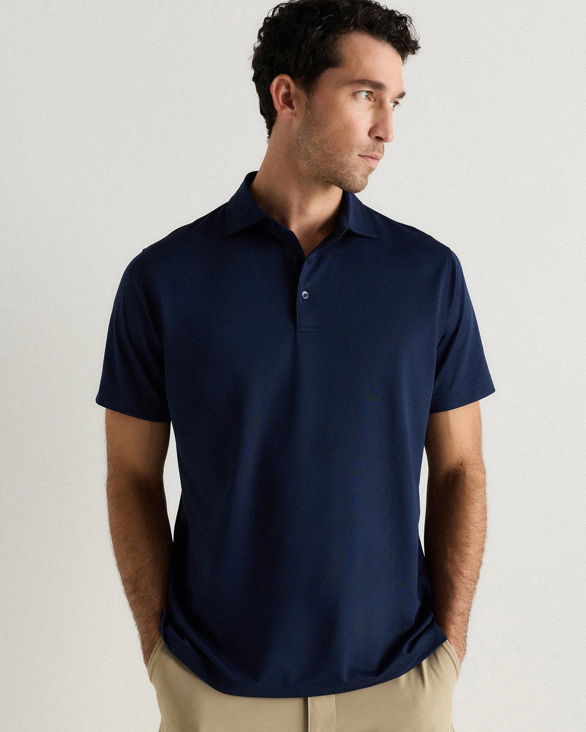 Performance Mesh Golf Polo - S / Navy Main image