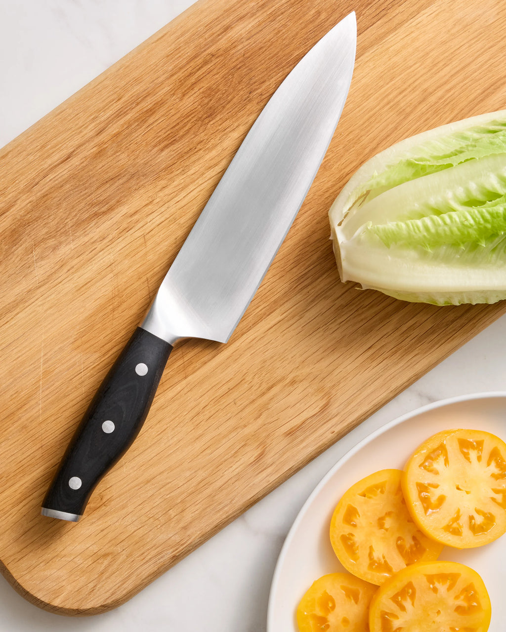 Fully Forged German Stainless Steel Chef's Knife - One Size / No Color
