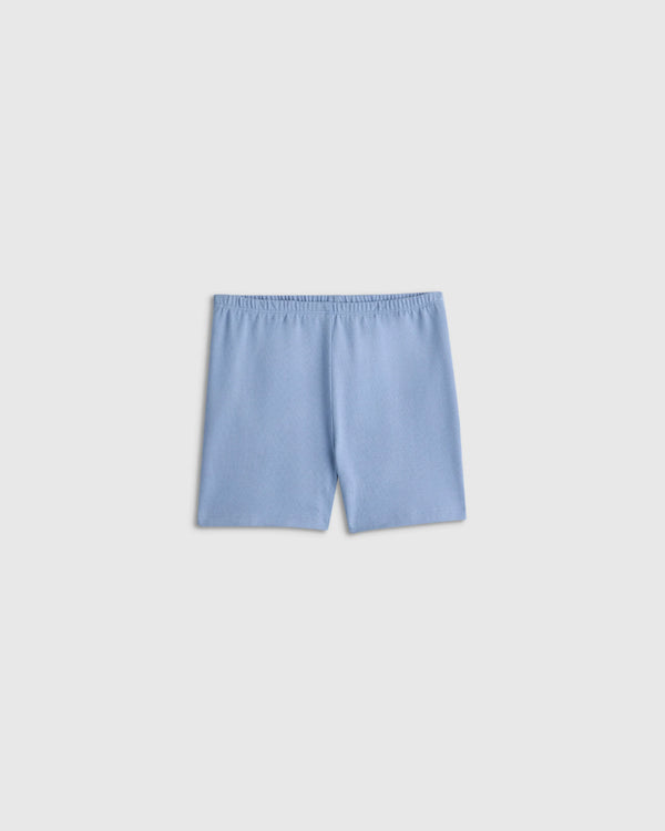 Organic Cotton Cartwheel Shorts - 6 / Soft Rose