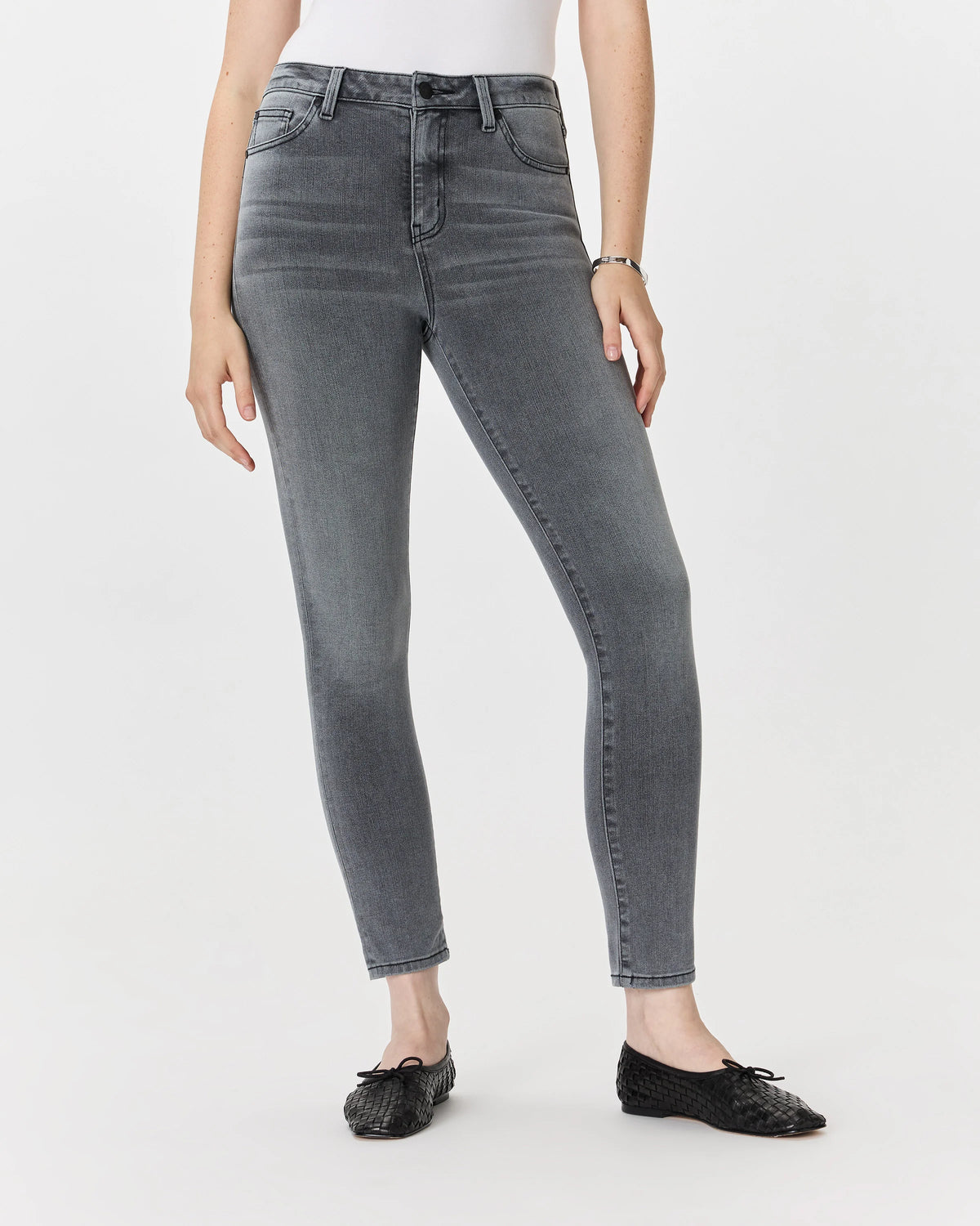 Bella Stretch Skinny Jeans - 24 / Black