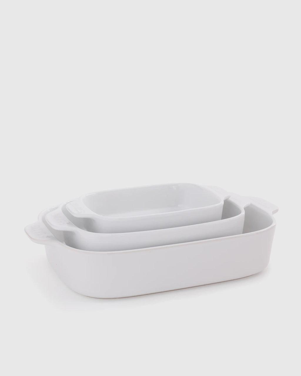 Stoneware Rectangular Baking Dishes, Set of 3 by STAUB - Set of 3 / Dune