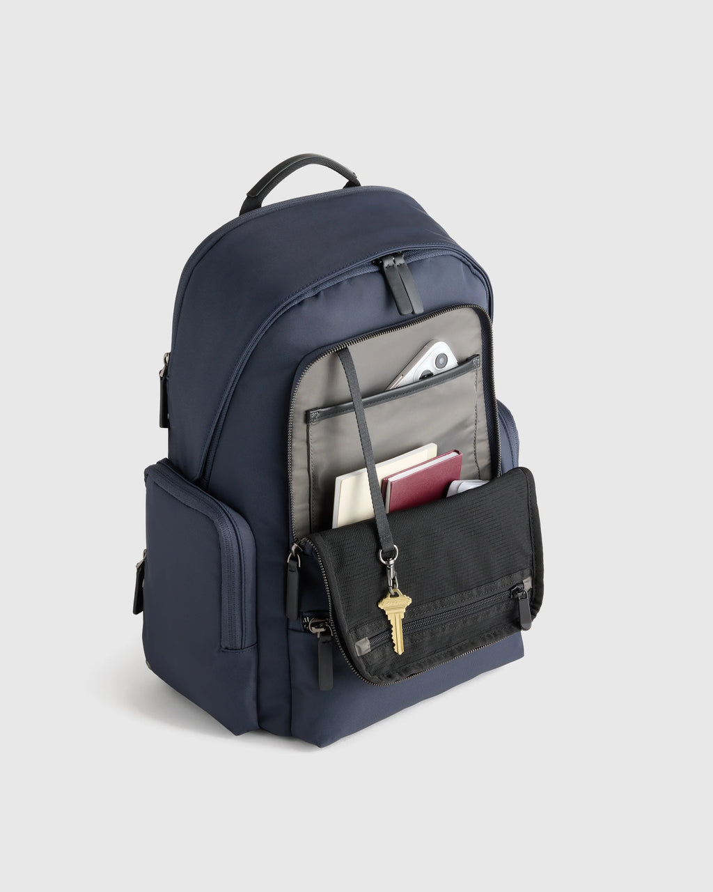 Voyage Nylon Commuter Backpack - One Size / Black
