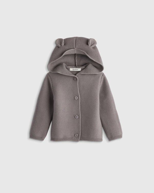 100% Organic Cotton Sweater Set - 0-3M / Ivory