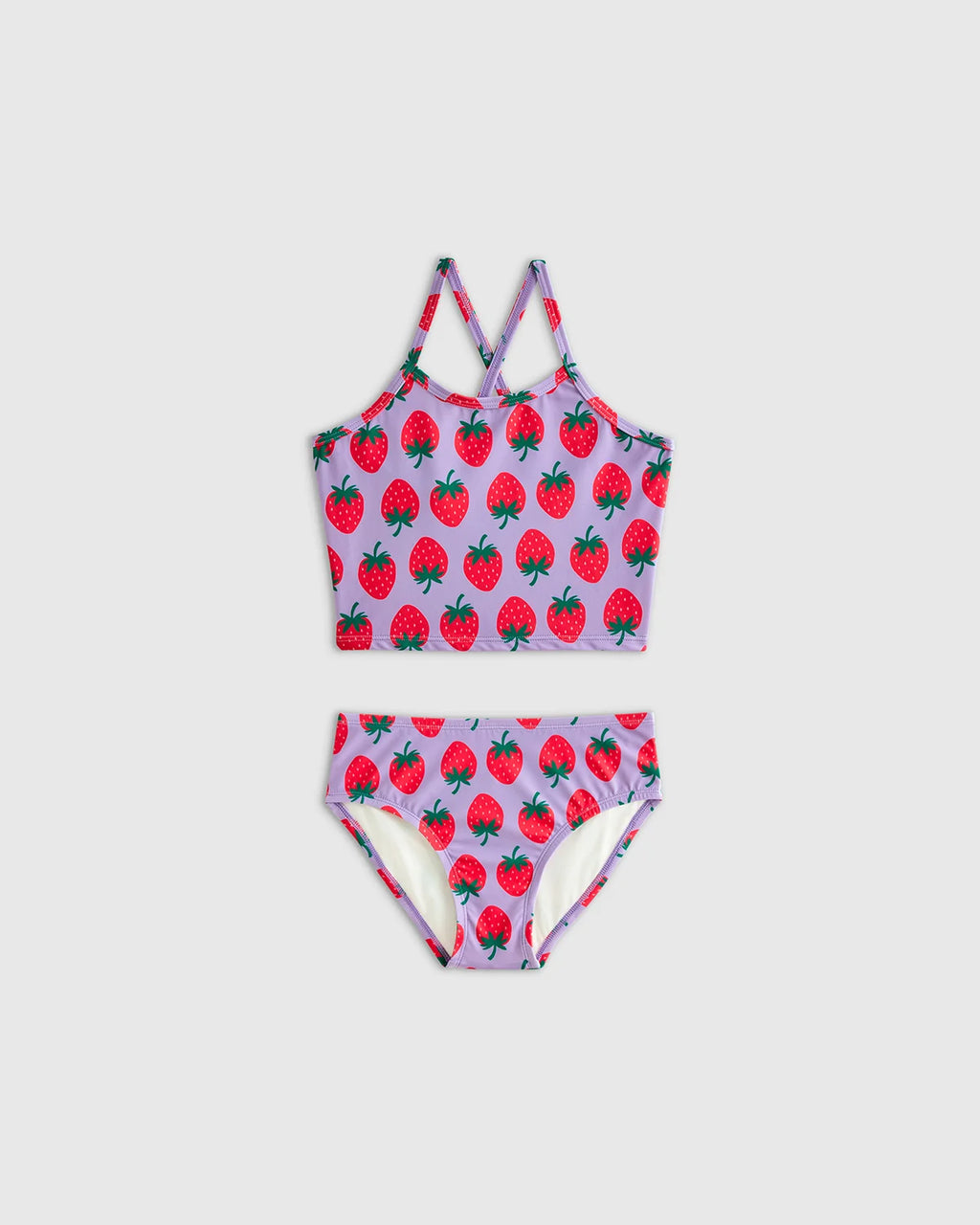 Tankini Swimsuit - 6 / Soft Ditsy Floral