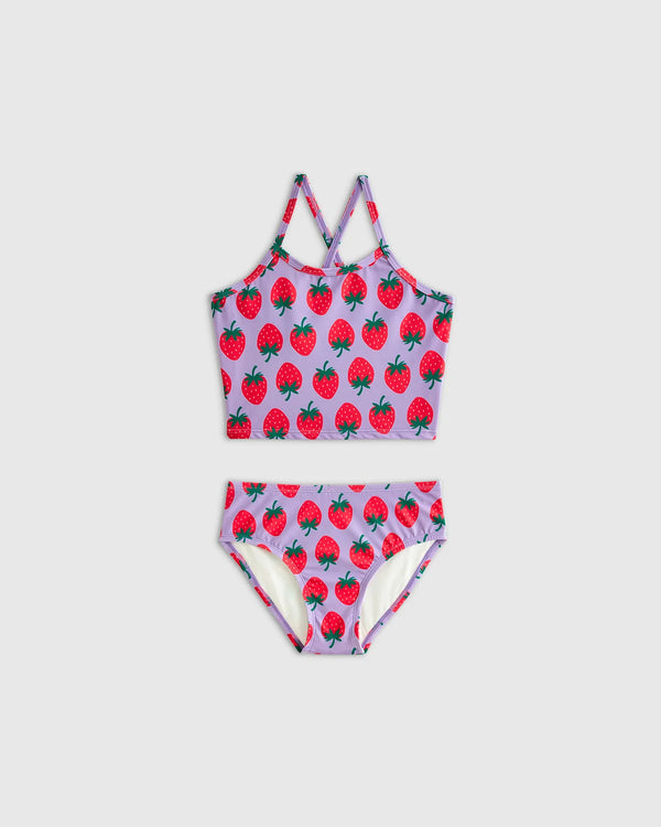 Tankini Swimsuit - 6 / Soft Ditsy Floral