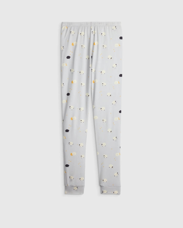 Bamboo Long Sleeve and Pant Pajama Set - 6 / Wildflower Dreams