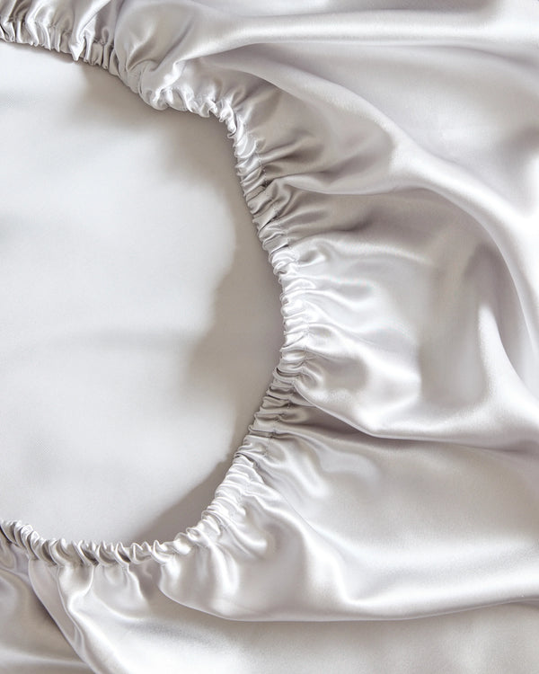 Mulberry Silk Sheet Set - Queen / Ivory