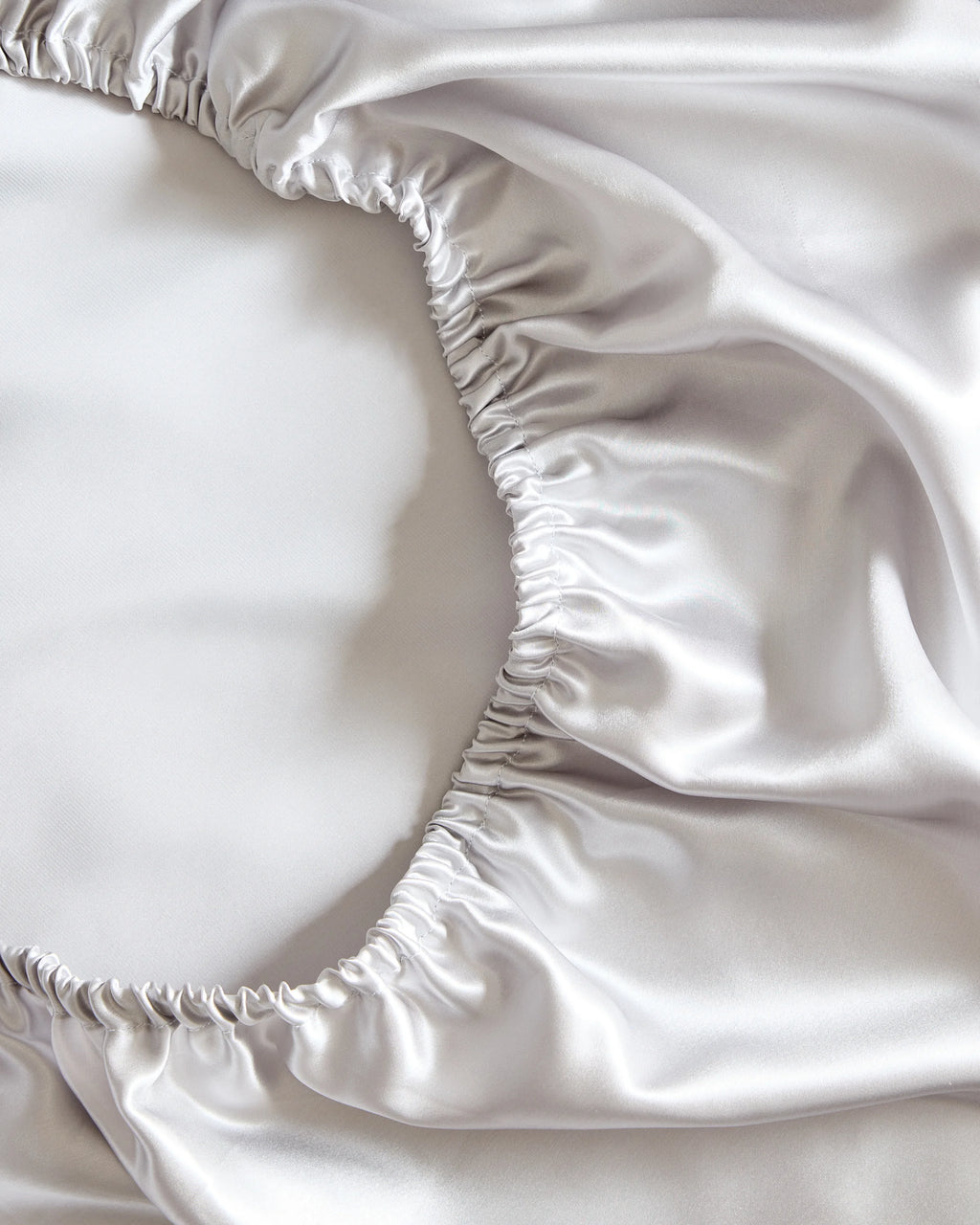 Mulberry Silk Fitted Sheet - Queen / Ivory