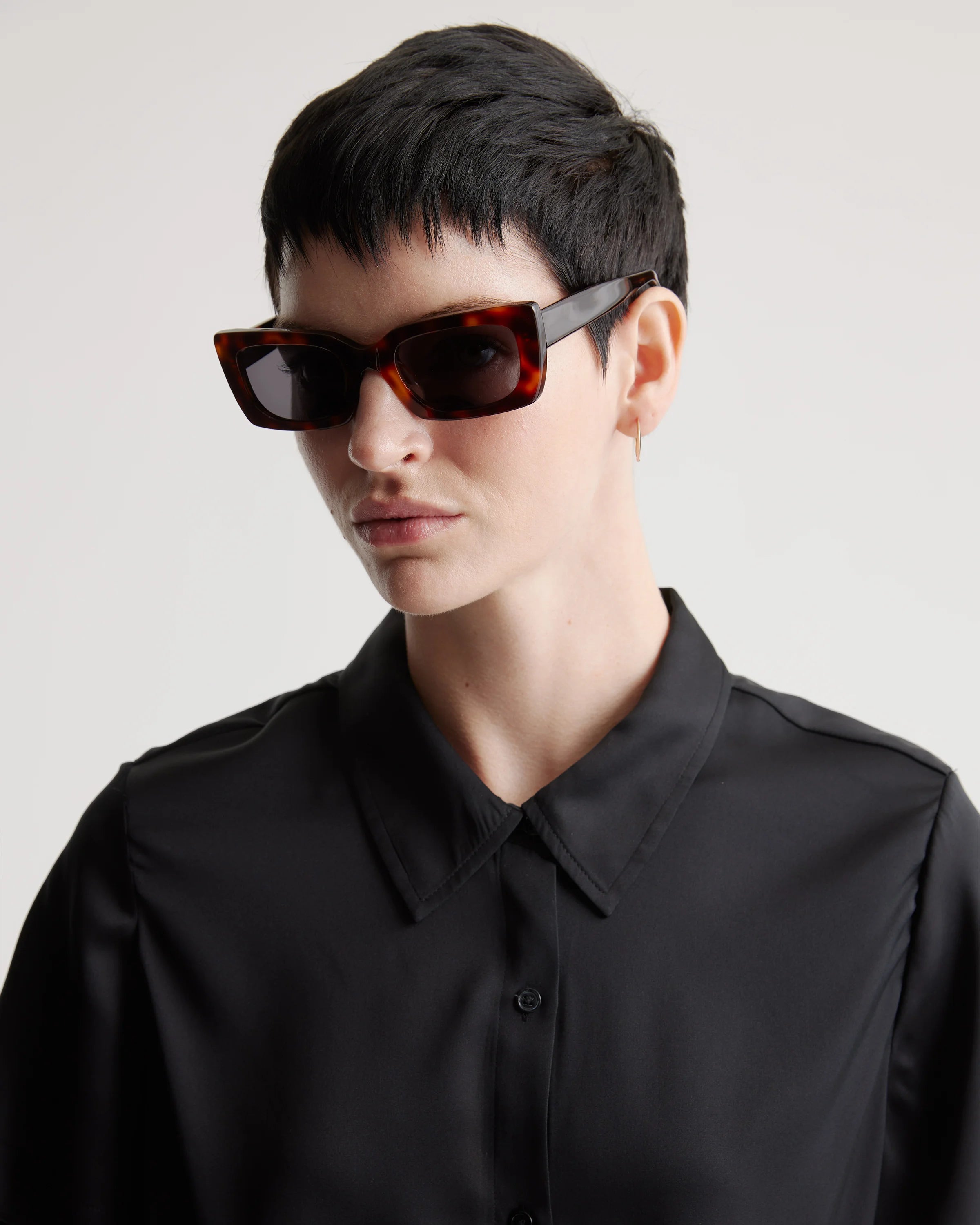Emmerson Polarized Acetate Sunglasses - One Size / Ginger Tortoise with Grey Lens Secondary image