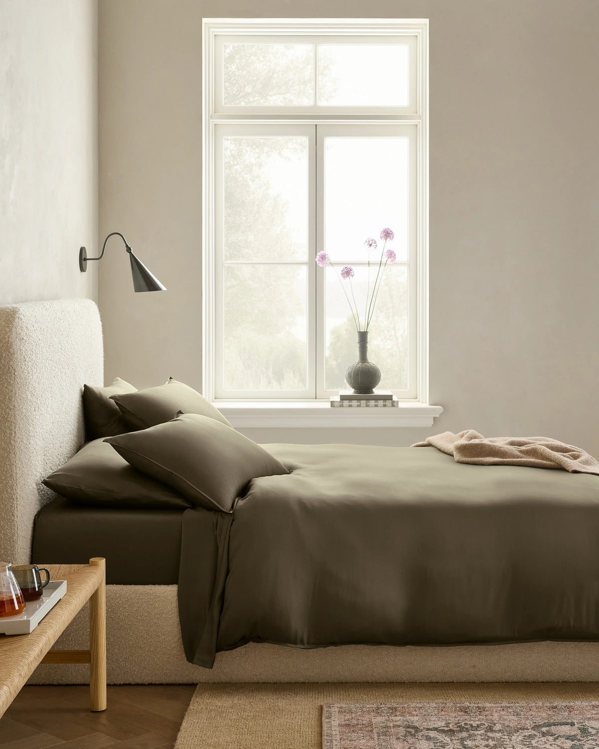 Bamboo Duvet Cover Set - Twin / Sand