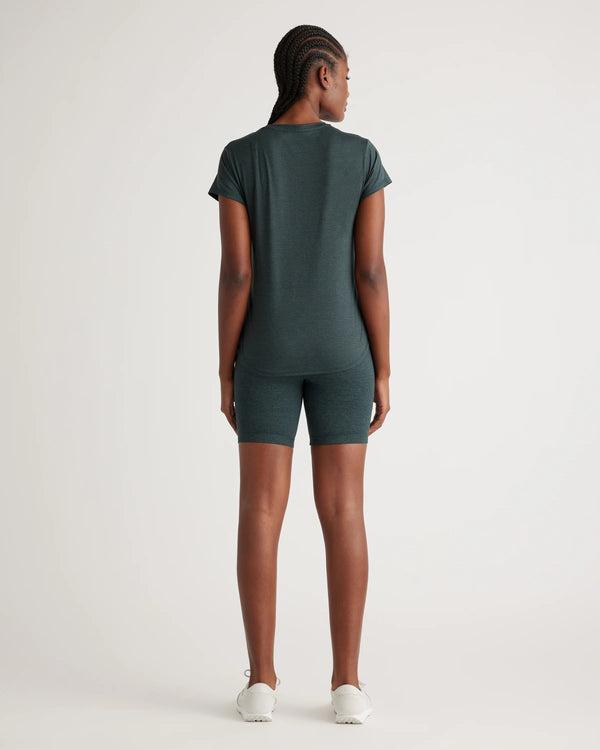Flowknit Breeze Tee - XS / Heather Green
