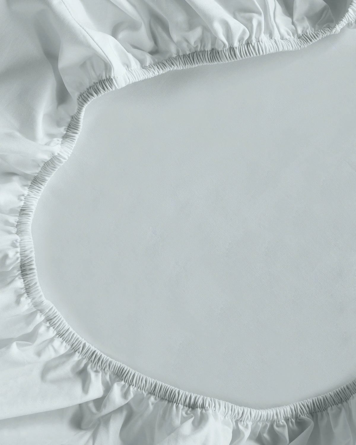 Organic Crisp Percale Deluxe Bedding Bundle - Twin / White