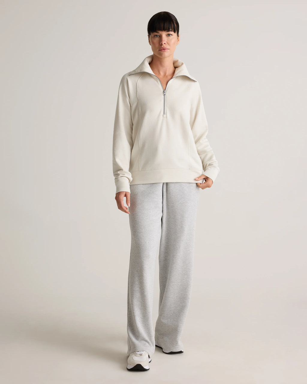 SuperSoft Fleece Half Zip - XS / Dried Fig