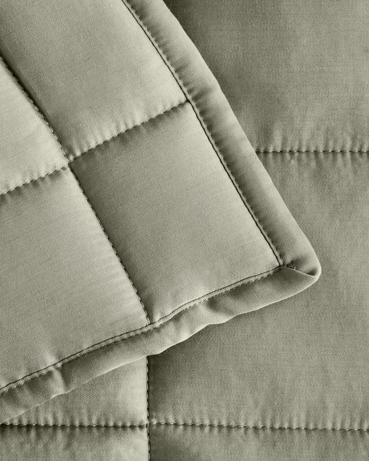 Bamboo Box Quilt - Twin / Sage