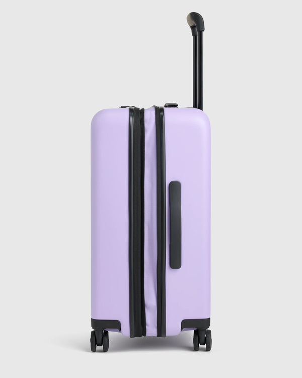 Expandable Carry-On Suitcase - One Size / Dark Green