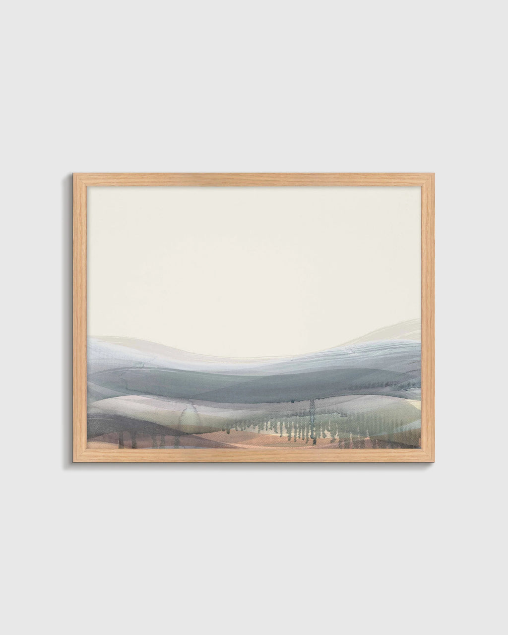 Through the Mist by Beth James - 21.25"x26.25" / Black