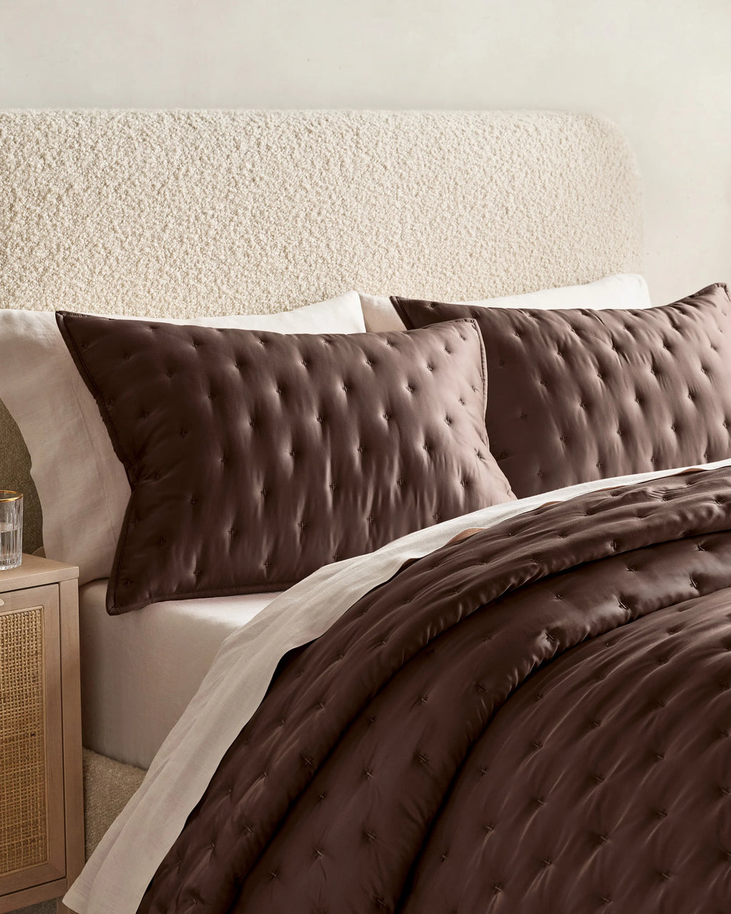 Bamboo Dream Quilted Sham Set - Standard / Sage