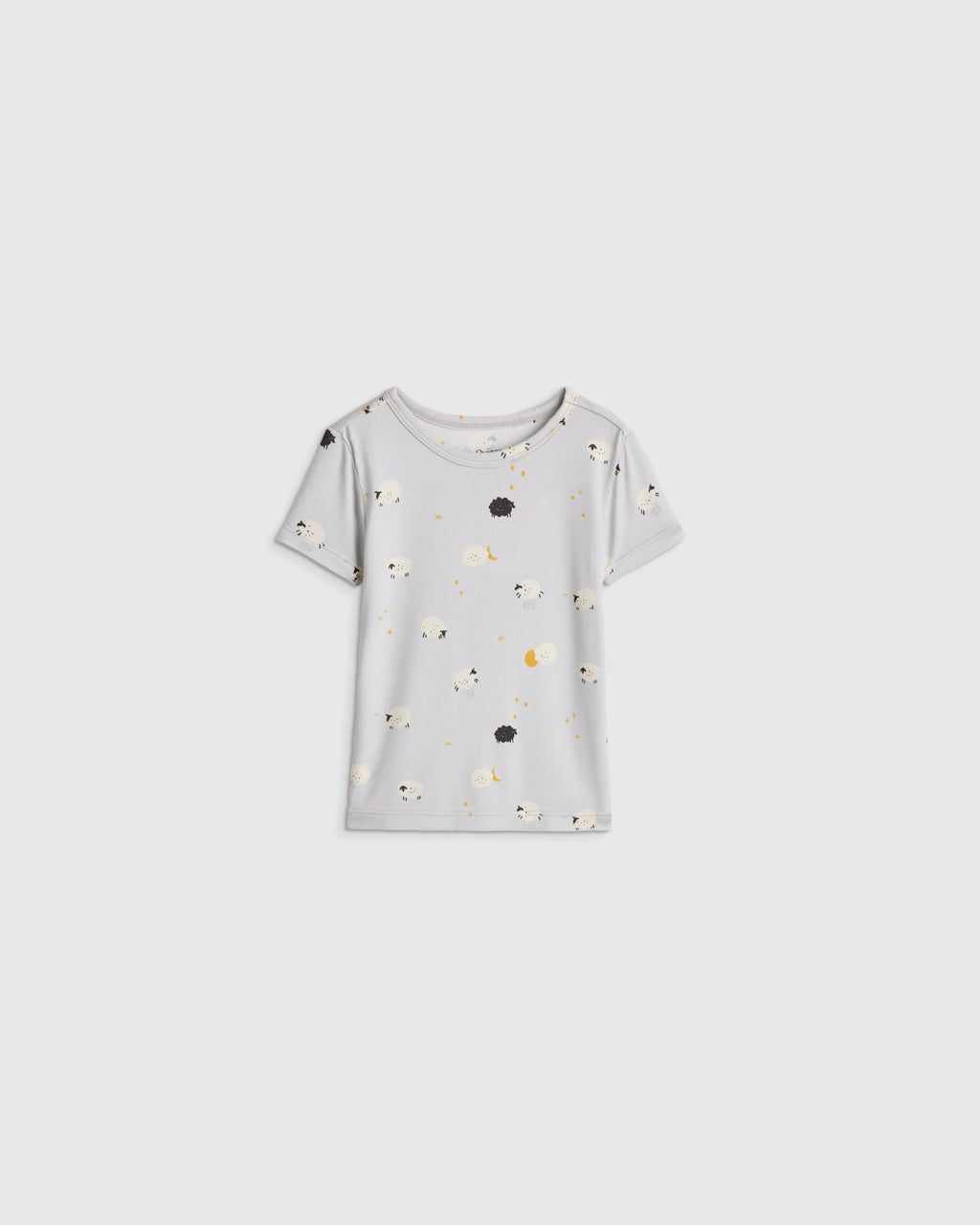 Bamboo Short Sleeve and Shorts Pajama Set - 12-18M / Lavender Hearts