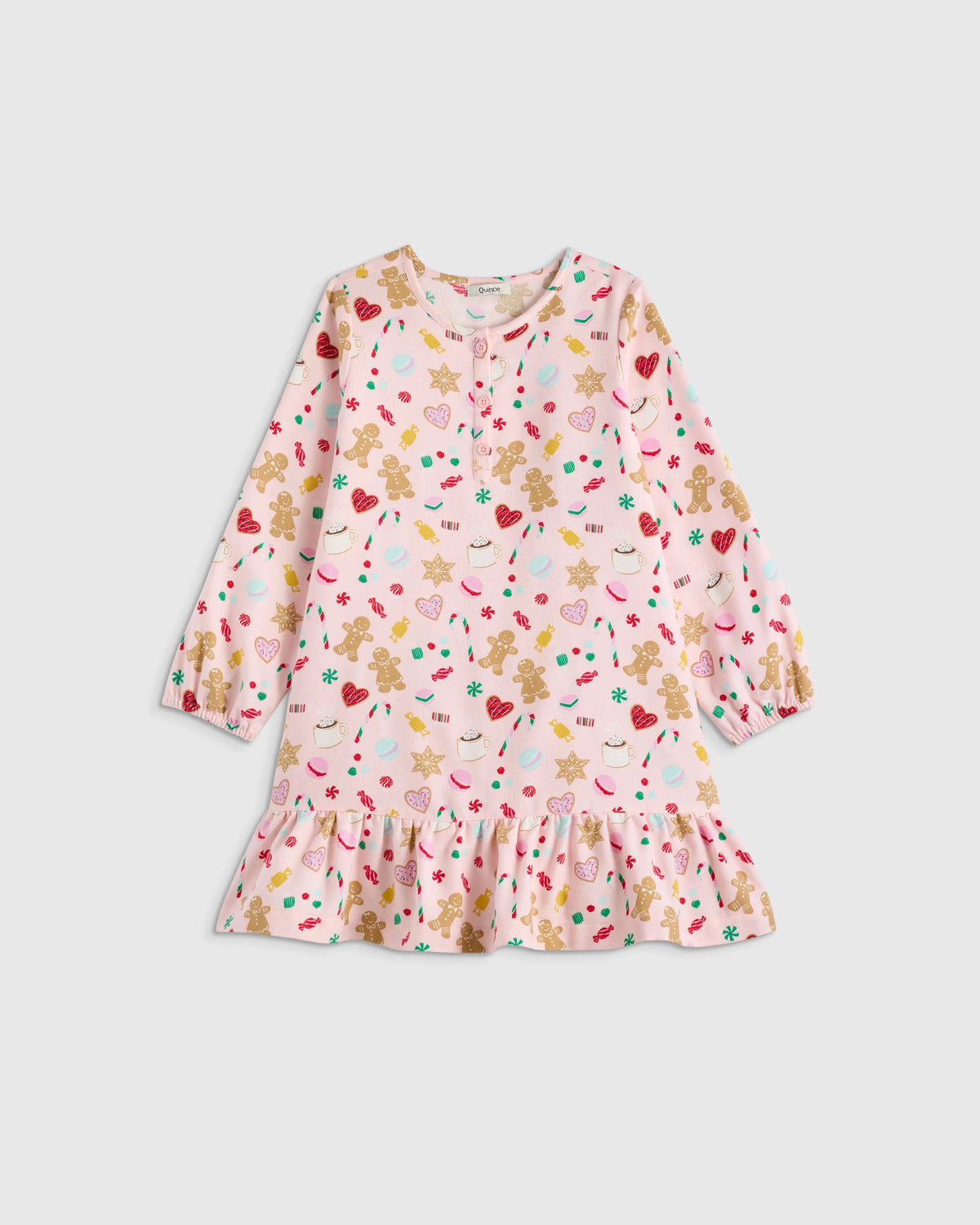 Holiday Flannel Nightgown - 2T / Sweet Treats Main image