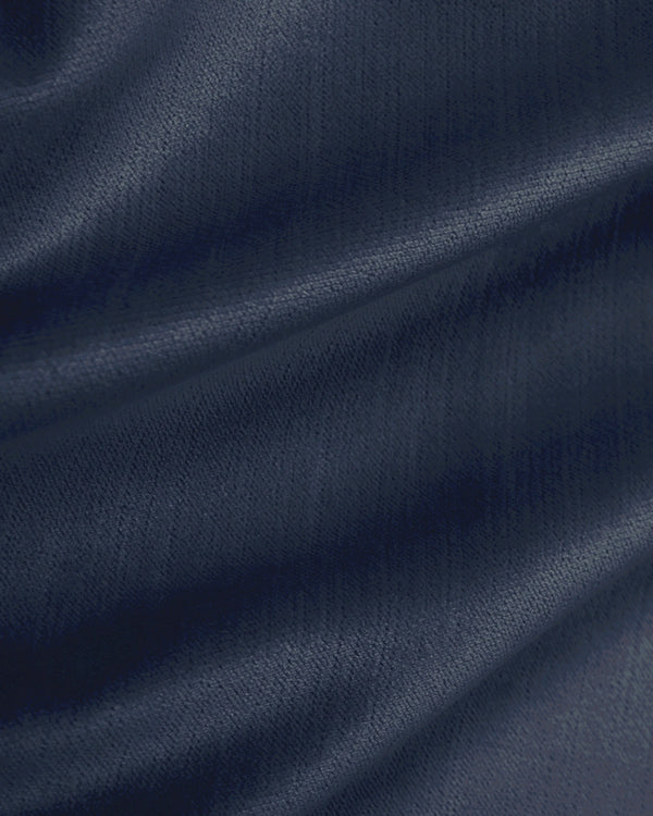 Square Bed in Performance Velvet - Full / Chocolate