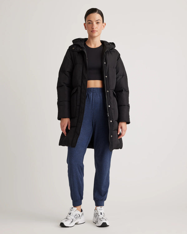 Flowknit High-Rise Boyfriend Joggers - XS / Heather Navy