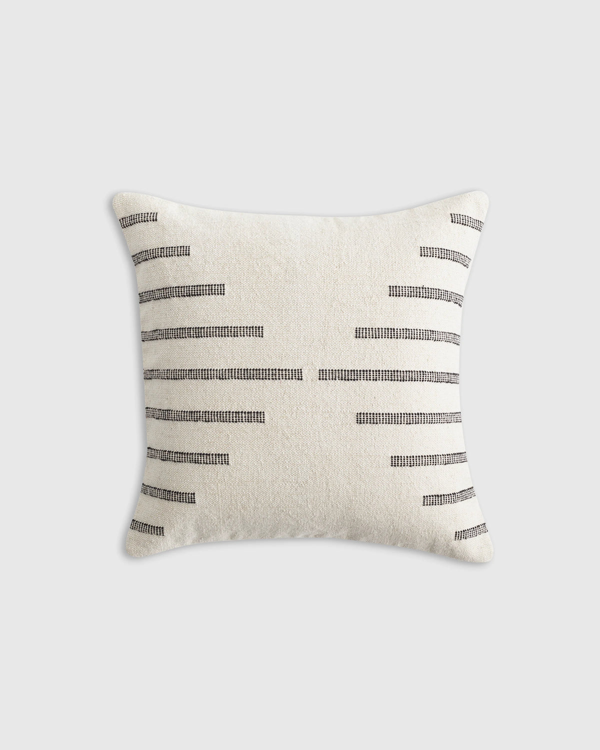 Bold Stripe Pillow Cover - 20x20 / Black Main image