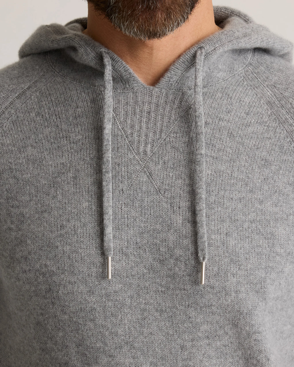 Mongolian Cashmere Pullover Hoodie - XS / Sea Spray Green