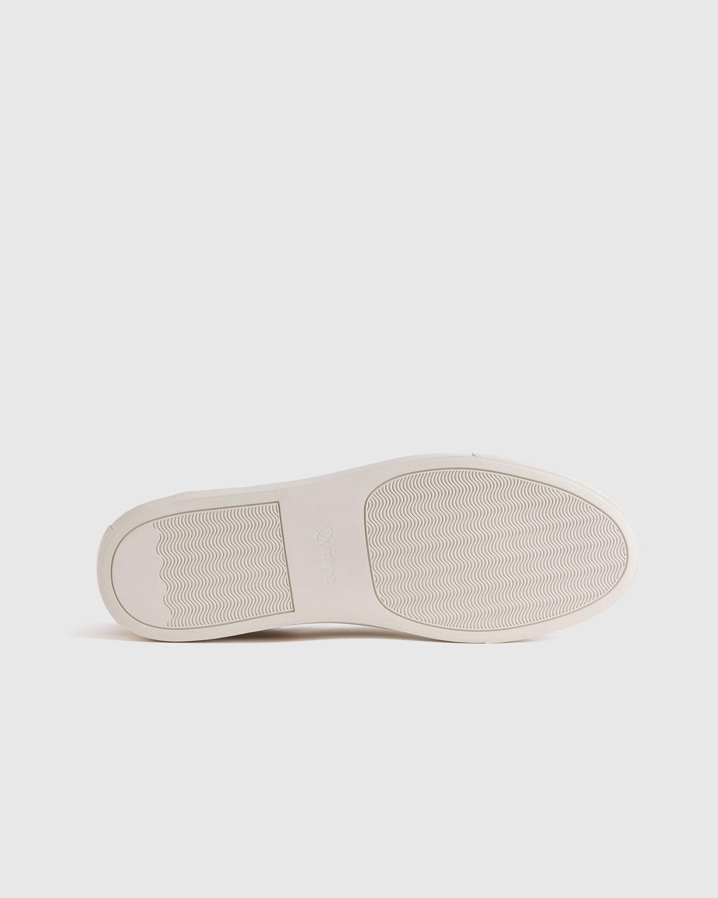Italian Calfskin Suede Slip-On Sneaker - 7 / Bone Secondary image
