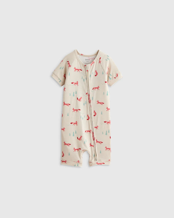 Bamboo Shortie Onesie Pajama - 2T / Sunshine