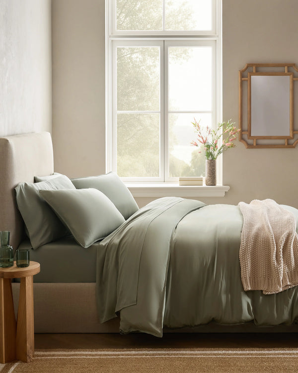 Bamboo Duvet Cover Set - Twin / Sand