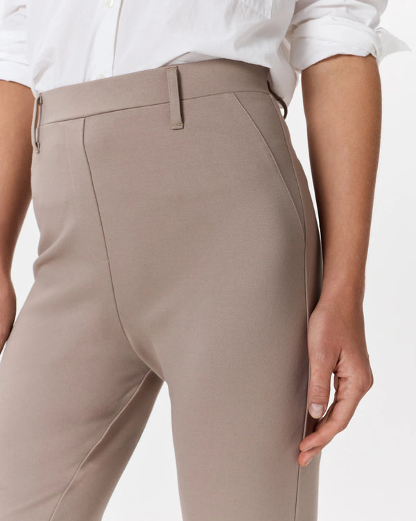 Ultra-Stretch Ponte Straight Leg Pants - XS / Morel Grey