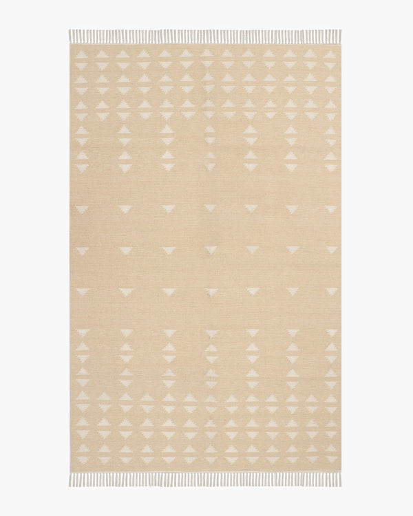 Shay Wool Kilim Rug - 3' x 5' / Brick