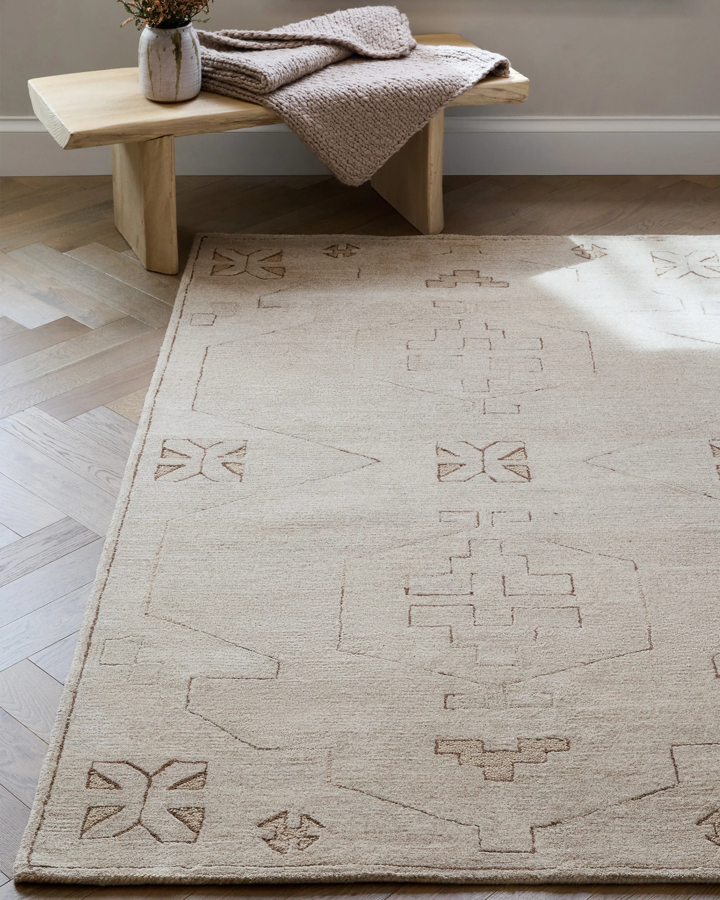 Sami Wool Rug - 3' x 5' / Neutral Secondary image