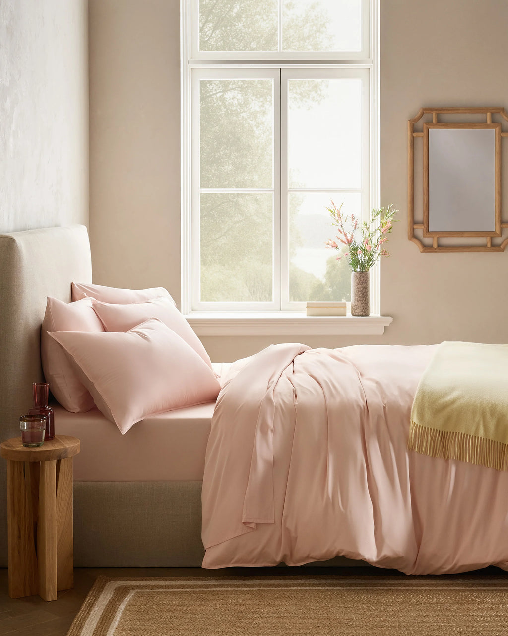 Bamboo Duvet Cover Set - Twin / Sand