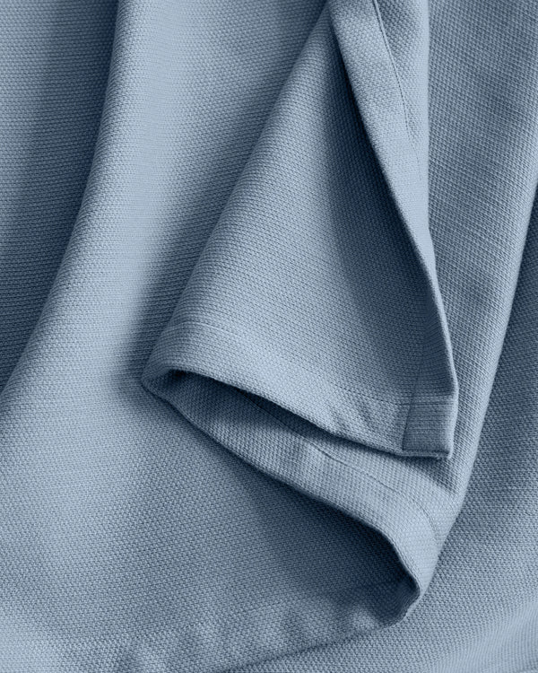 Luxury Organic Cotton Bed Blanket - Twin / White
