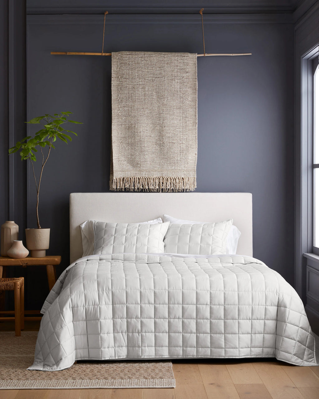 Bamboo Box Quilt - Twin / Sage
