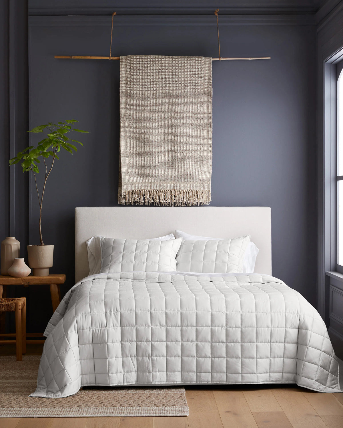 Bamboo Box Quilt Set - Twin / Sage