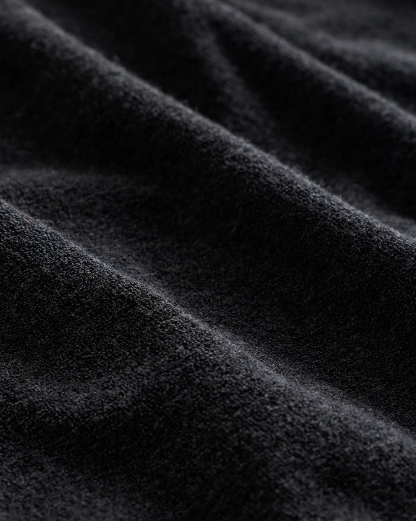 100% Organic Cotton Terry Towel Polo - S / Charcoal