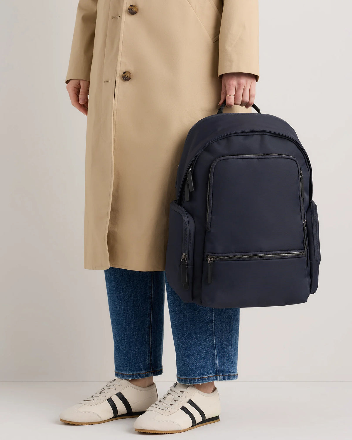 Voyage Nylon Commuter Backpack - One Size / Black