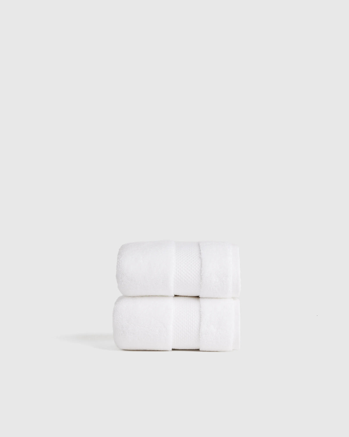 Turkish Ultra Plush Hand Towel (Set of 2) - One Size / White Main image