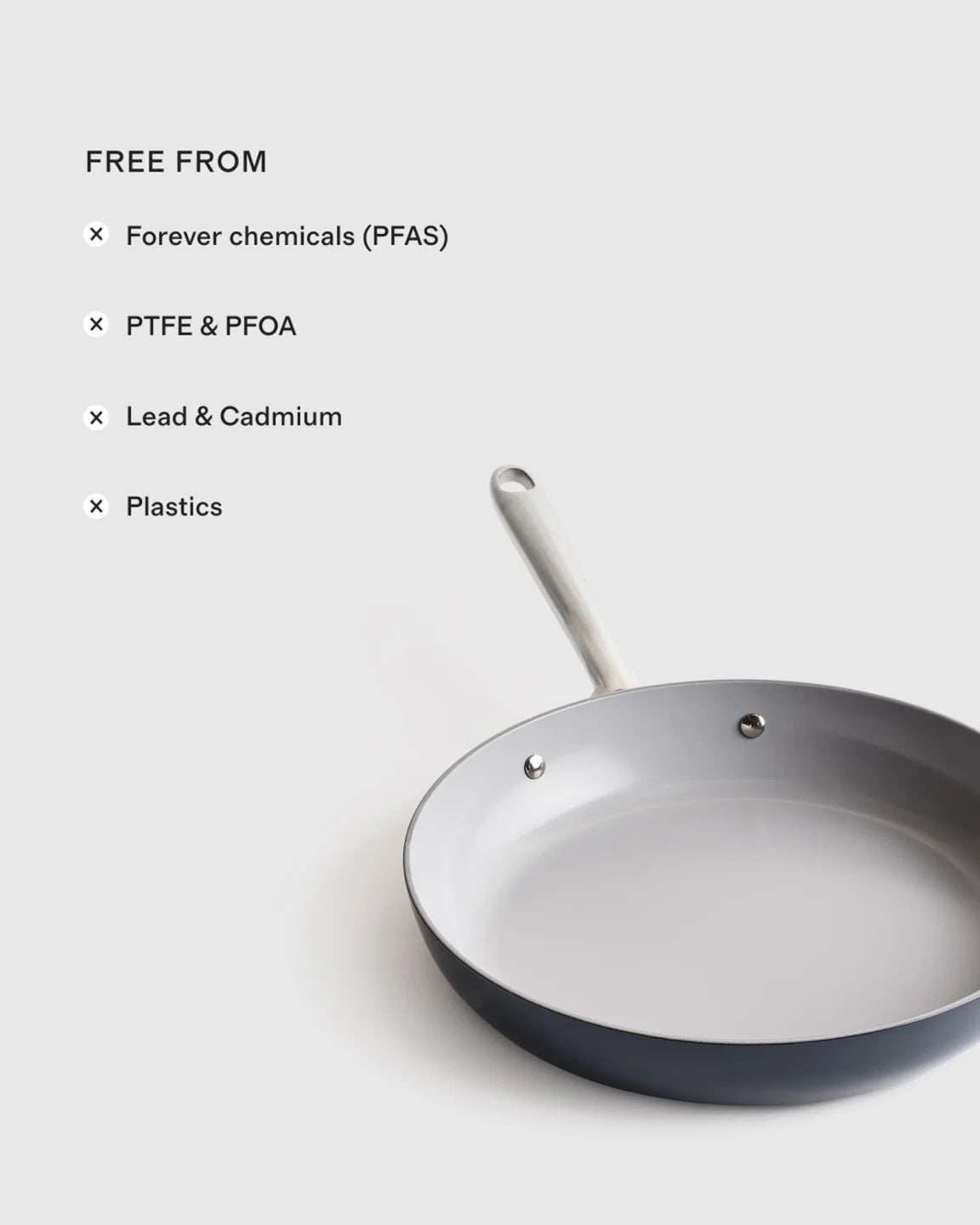 Ceramic Nonstick 8" Frying Pan - One Size / Navy Secondary image