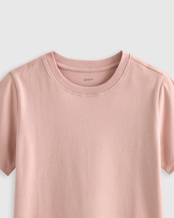 100% Organic Cotton Jersey Short Sleeve Tee - 6 / Dino Sketch