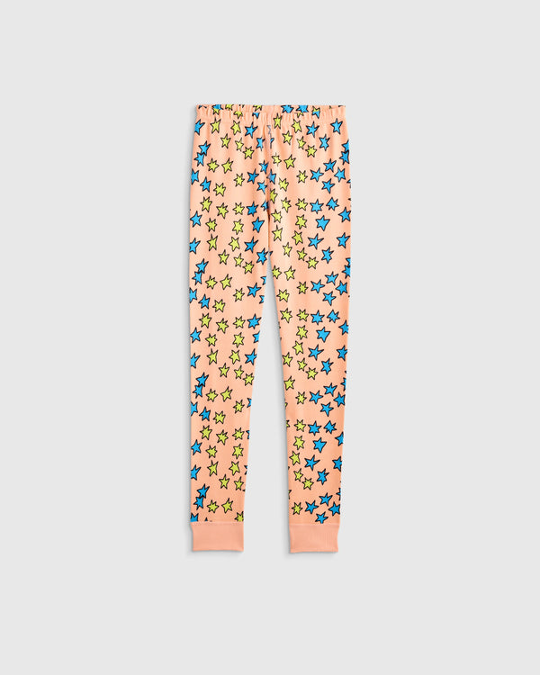 100% Organic Cotton Short Sleeve and Pant Pajama Set - 2T / Planets