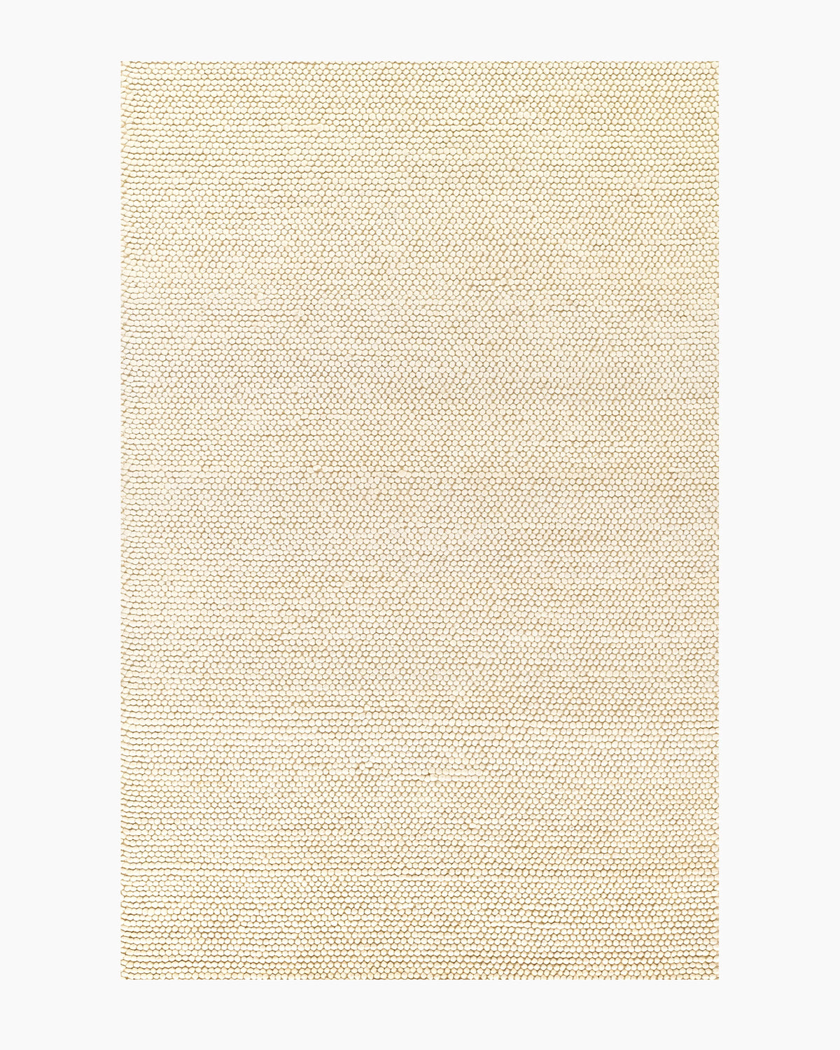 Tribeca Handwoven Wool Rug - 3' x 5' / Cream Main image
