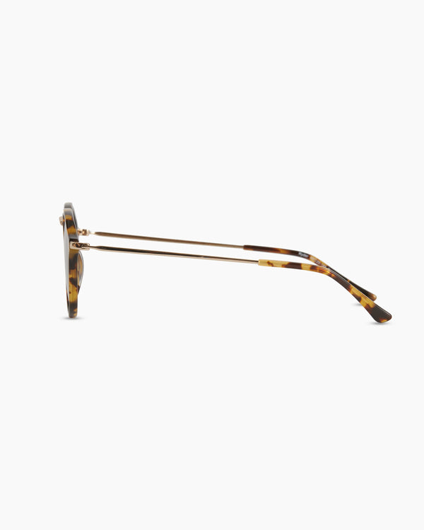 Ryder Polarized Acetate Sunglasses - One Size / Fawn Tortoise with Brown lens