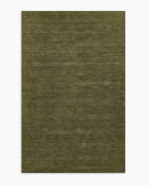 Wells Hand-Loomed Wool Rug - 5' x 8' / Blue