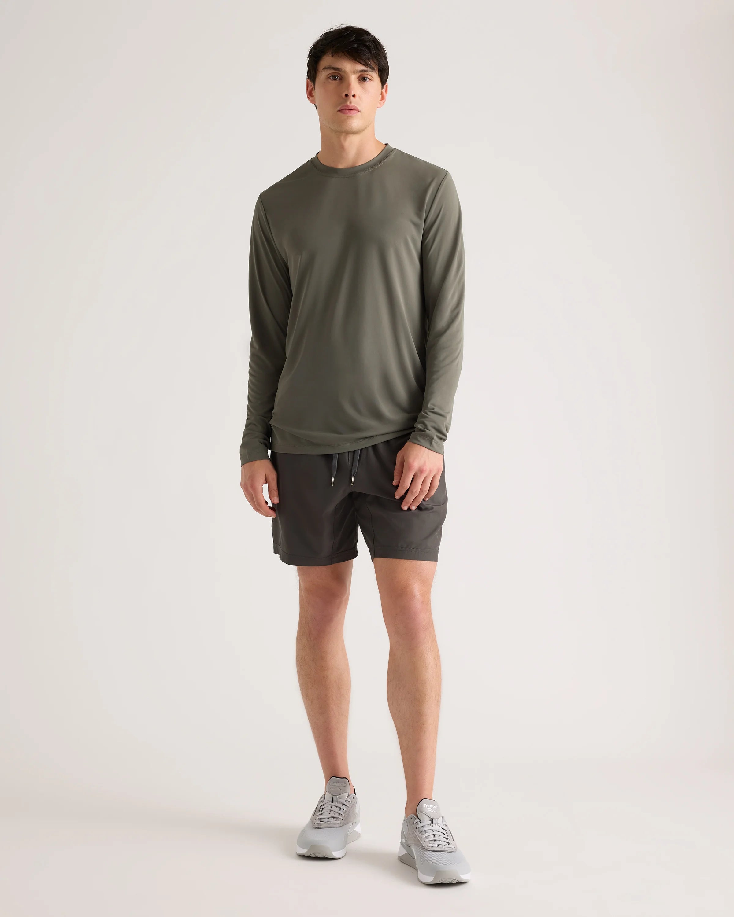 Ultra-Light Performance Long Sleeve Tee - S / Heritage Olive Secondary image