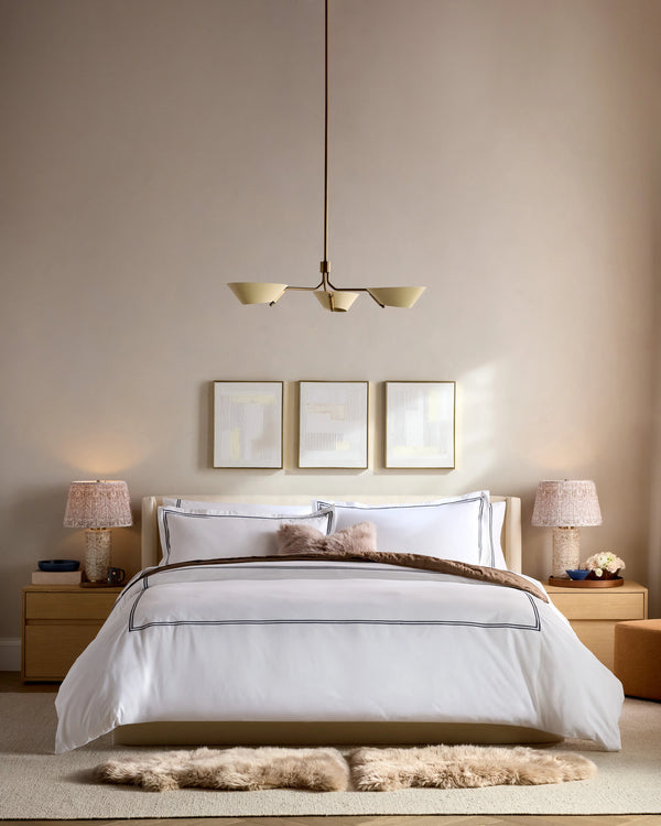 Organic Crisp Percale Sham Set - Standard / White