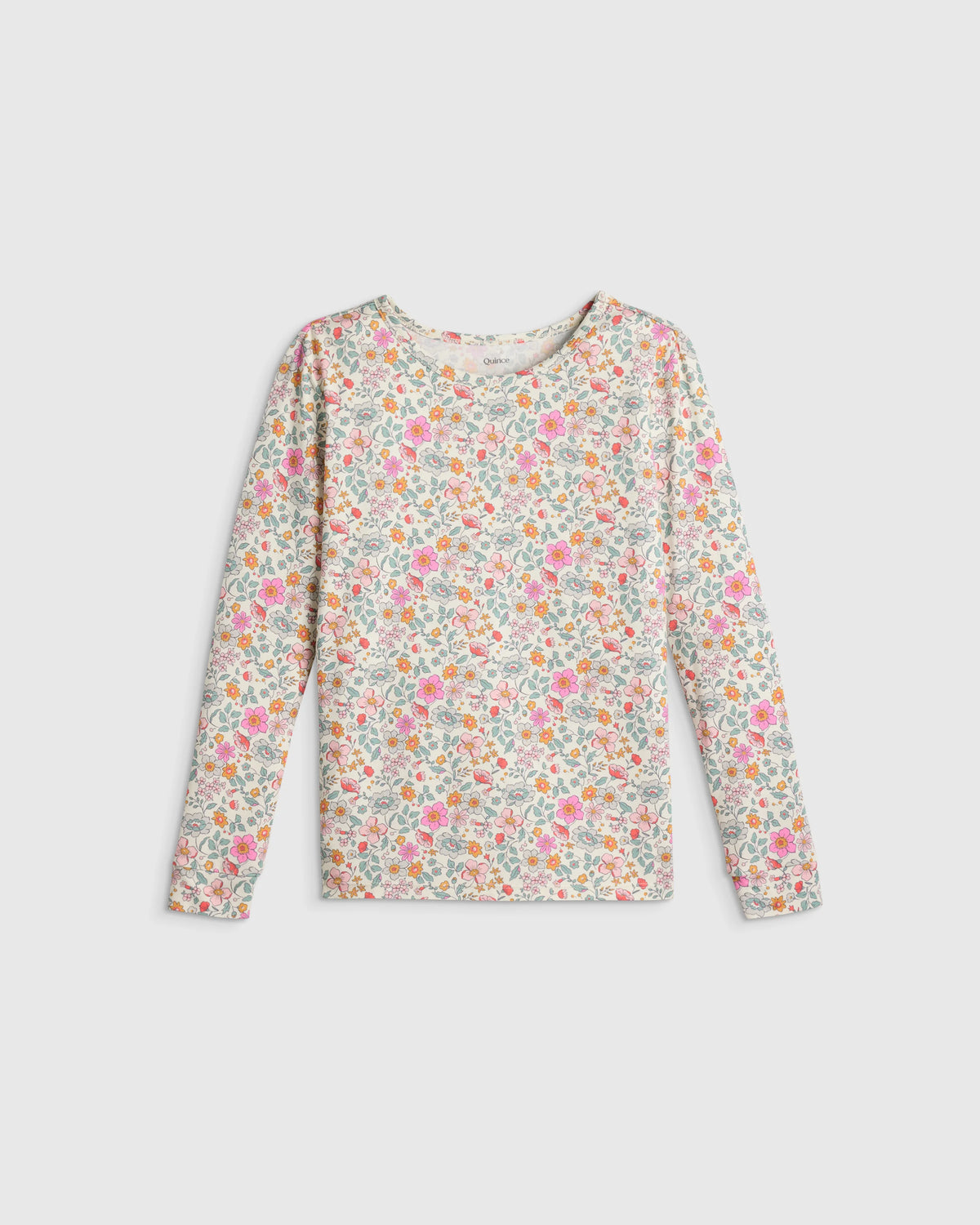 Bamboo Long Sleeve and Pant Pajama Set - 2T / Wildflower Dreams